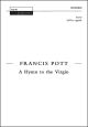 Pott: A Hymn To The Virgin : Vocal SATB (OUP DIGITAL)