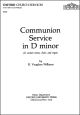 Vaughan Williams: Communion Service in D minor for unison voices, choir, and organ (OUP DIGITAL)