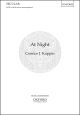 Koppin: At Night: Vocal SATB  (OUP DIGITAL)