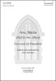 Palestrina: Ave, Maria for SATB unaccompanied (OUP DIGITAL)