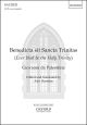 Palestrina: Benedicta sit Sancta Trinitas for SATB unaccompanied (OUP DIGITAL)