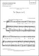 Vaughan Williams: Te Deum in G for SATB (with divisions) (OUP) Digital Edition