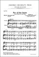 Vaughan Williams: For all the saints for SATB and organ or orchestra  (OUP DIGITAL)