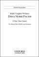 Vaughan Williams: Beat! Beat! Drums! for SATB  (OUP) Digital Edition