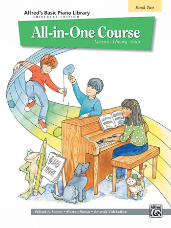 Alfred's Basic Piano All In One Course Book 2