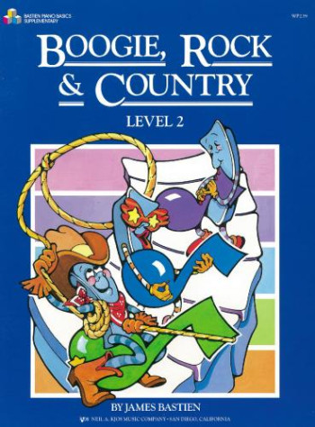 Bastien Boogie Rock And Country Level 2: Piano