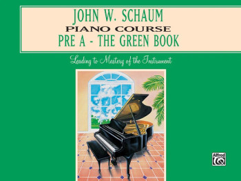 Schaum Piano Course Pre A The Green Book