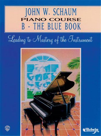 Schaum Piano Course B The Blue Book