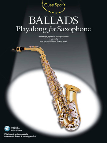 Guest Spot Ballads: Alto Sax Book & Audio