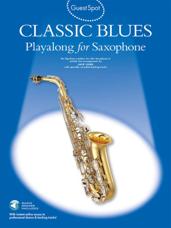 Guest Spot Classic Blues: Alto Sax Book & Audio