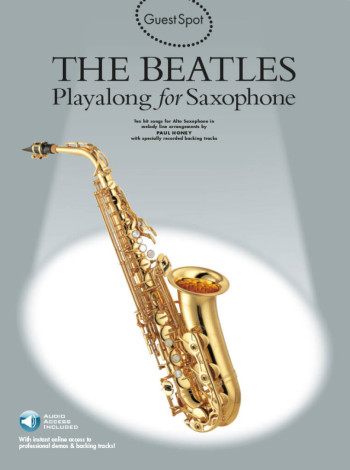 Guest Spot Beatles: Alto Sax Book & Audio