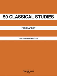 50 Classical Studies: Clarinet Solo (Fentone)