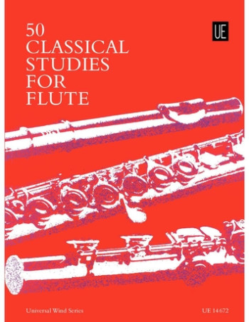 50 Classical Studies For Flute (Universal)