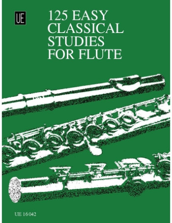 125 Easy Classical Studies For Flute (Universal)