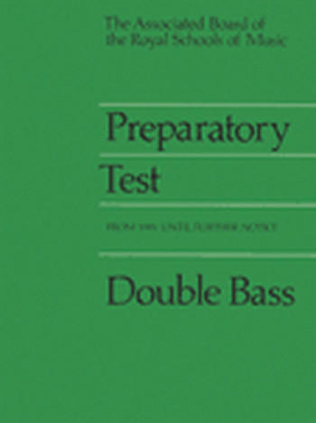 ABRSM Prep Test For Double Bass