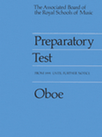 ABRSM Prep Test For Oboe