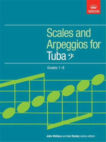 Old Stock - ABRSM Scales For Tuba Bass Clef: Grade 1-8