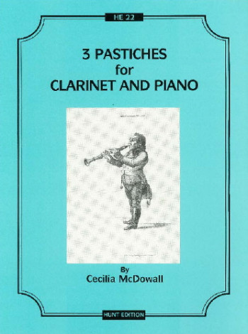 3 Pastiches: Clarinet & Piano (Hunt)