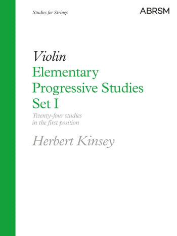 Elementary Progressive Studies Set I Violin (ABRSM)