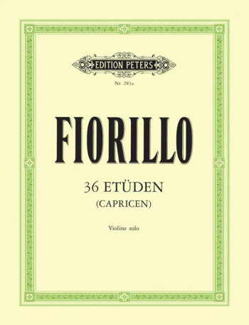 36 Etudes For Violin (Peters)