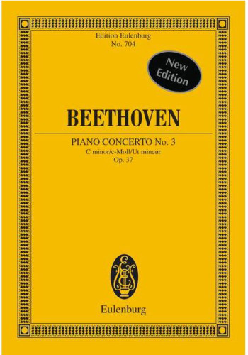 Piano Concerto C Op 37: Miniature Score