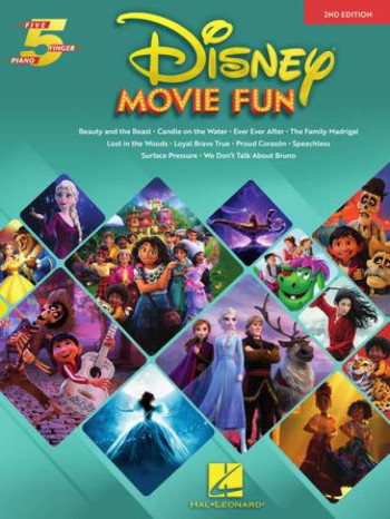 Disney Movie Fun 5 Finger Piano - 2nd Edition