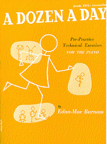 A Dozen A Day Book 5 Intermediate: Piano Studies