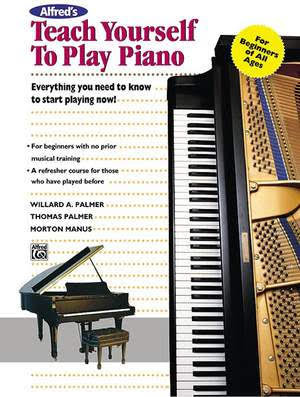 Alfred's Teach Yourself To Play Piano
