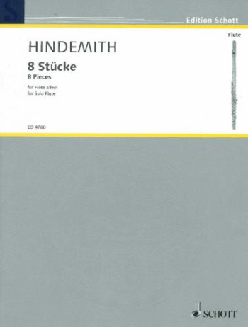 Acht Stucke (8 Studies): Flute