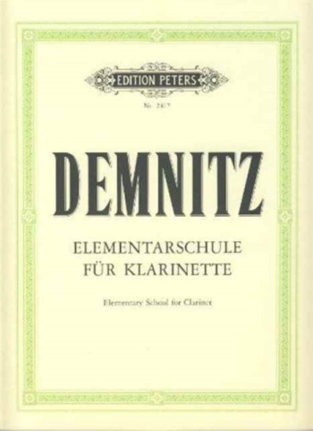 Elementary Method Clarinet Studies (Peters)