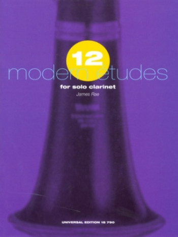 12 Modern Etudes For Solo Clarinet (James Rae) (Universal)