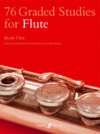 76 Graded Studies For Flute Solo Book 1 (Harris & Adams) (Faber)