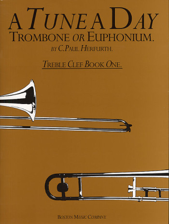 Tune A Day Trombone Or Euphonium Book 1 Treble Clef