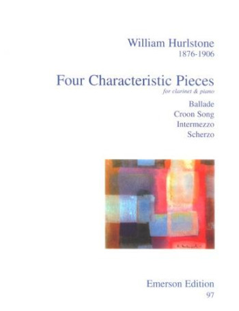 Four Characteristic Pieces: Clarinet & Piano (Emerson)