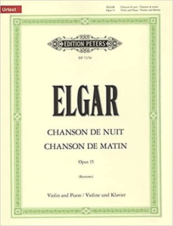Chanson Du Matin And Chanson Du Nuit: Violin and Piano (Peters)