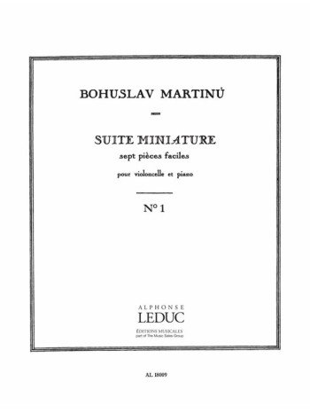Suite Miniature: Cello & Piano (Leduc)