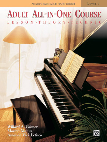 Alfred's Adult All In One Course Level 1: Piano Book & Cd
