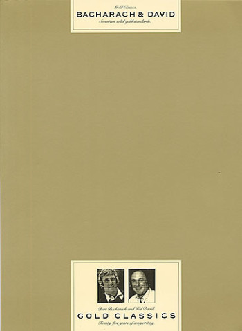 Burt Bacharach: Gold Classics: Piano Vocal Guitar