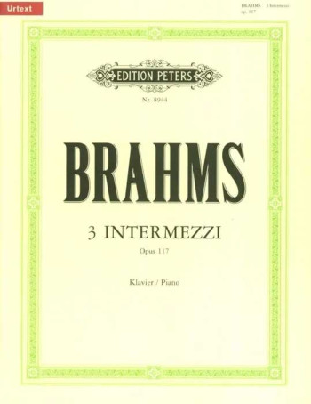 Intermezzi Op.117: Piano (Peters)