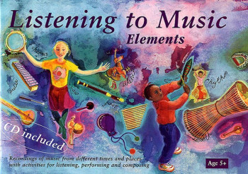 Listening To Music Elements 5+: Percussion Book & CD (Collins)
