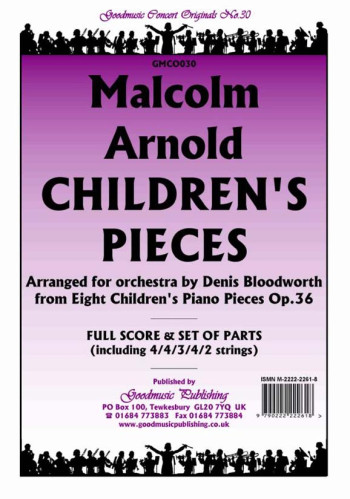 Childrens Pieces Orchestra Score And Parts