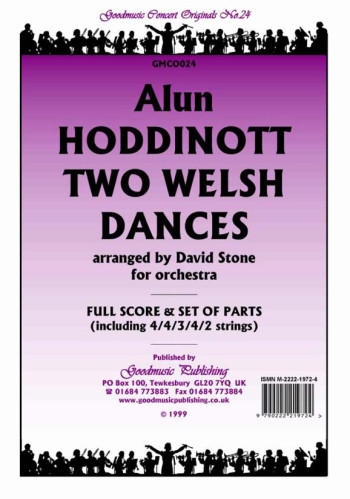 2 Welsh Dances Orchestra Score And Parts