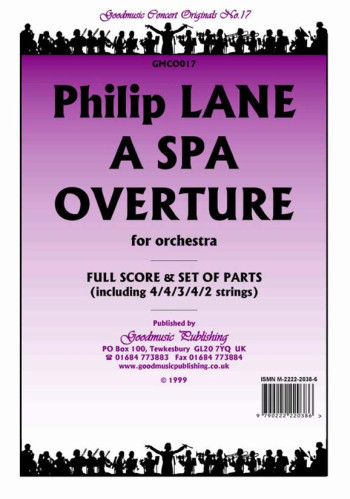 Spa Overture A Orchestra Score And Parts