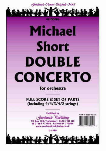 Double Concerto Orchestra Score And Parts
