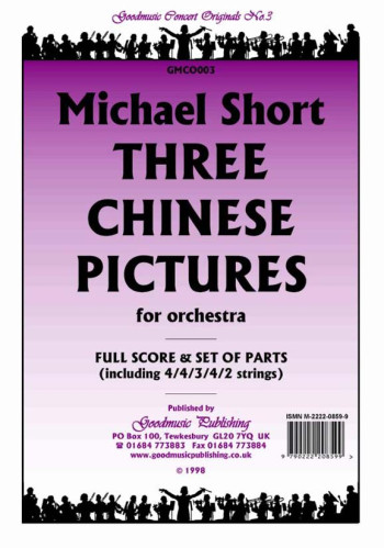 3 Chinese Pictures Orchestra Score And Parts