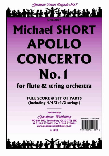 Apollo Concerto No1 Orchestra Score And Parts