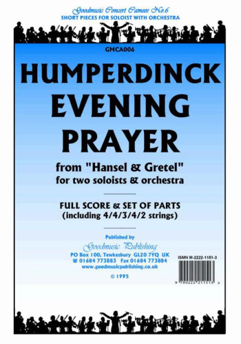 Evening Prayer From Hansel And Gretel Orchestra Score And Parts