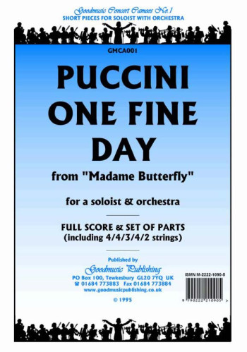 One Fine Day From Madame Butterfly Orchestra Score And Parts