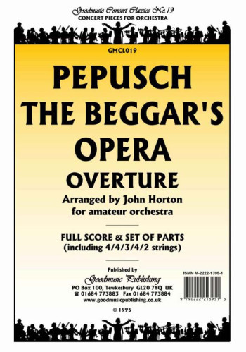 Beggas Opera Overture The Orchestra Score And Parts