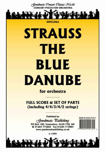 Blue Danube Orchestra Score And Parts